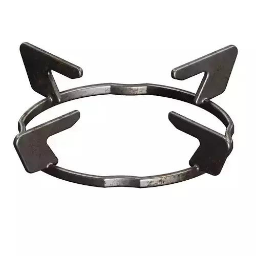 Rusty Gas Stove Pan Support