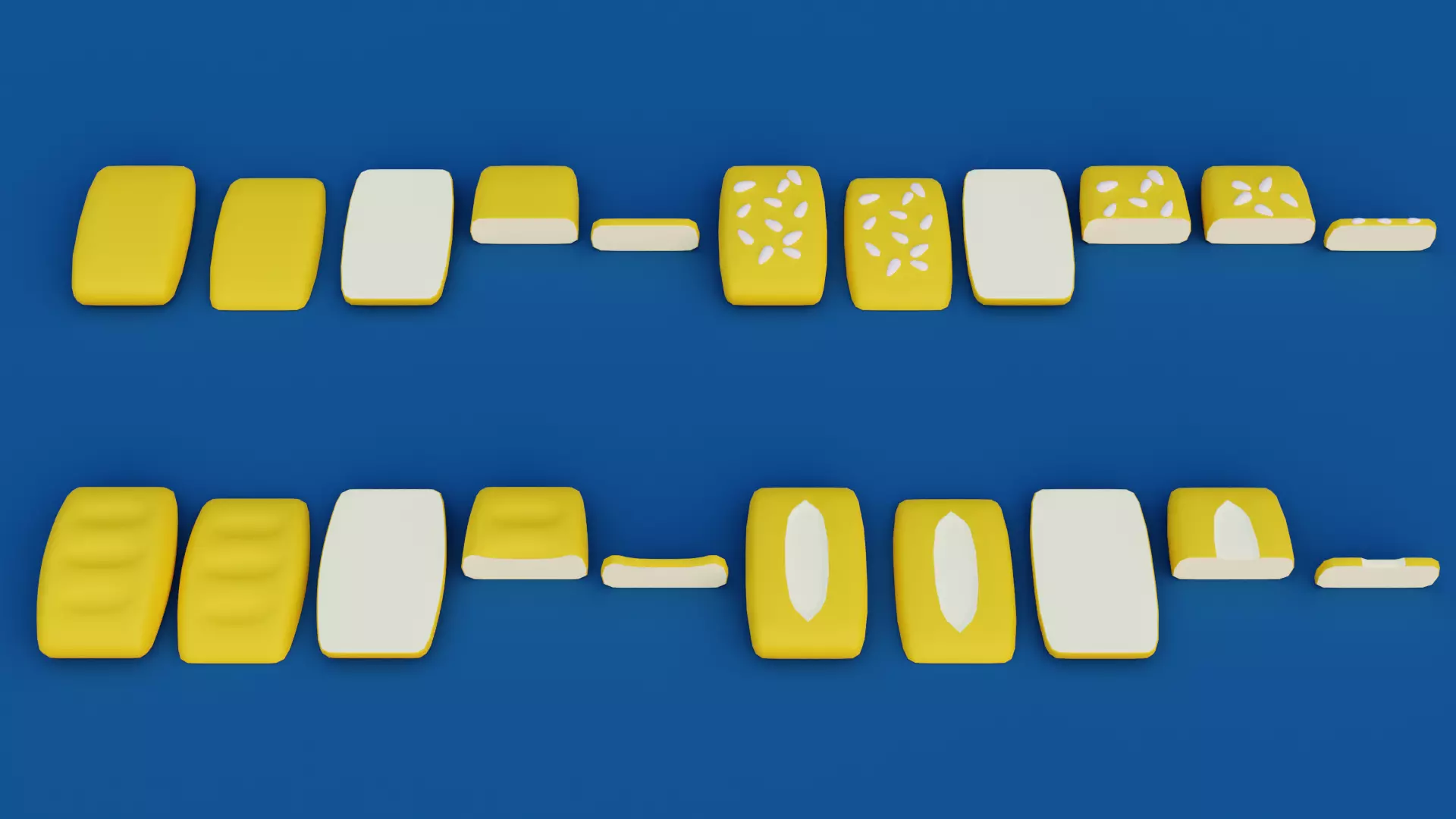 Cartoon Bakery and Pastry Pack 2 Low-poly 3D model_2