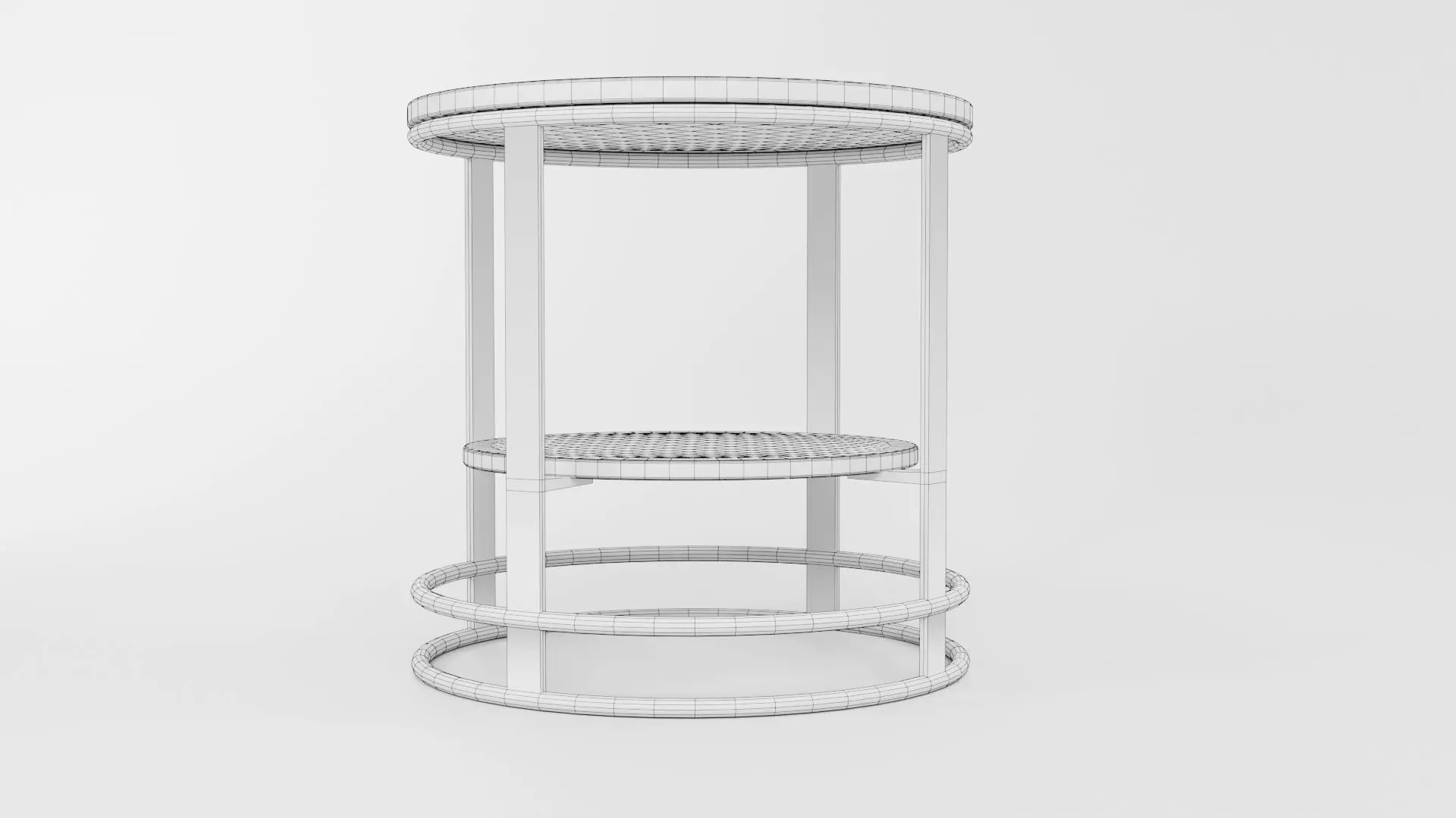 Round Table CG51 3D model_5
