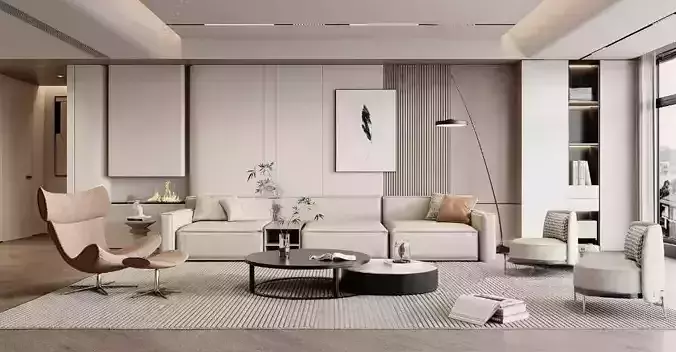modern living room interior scenes