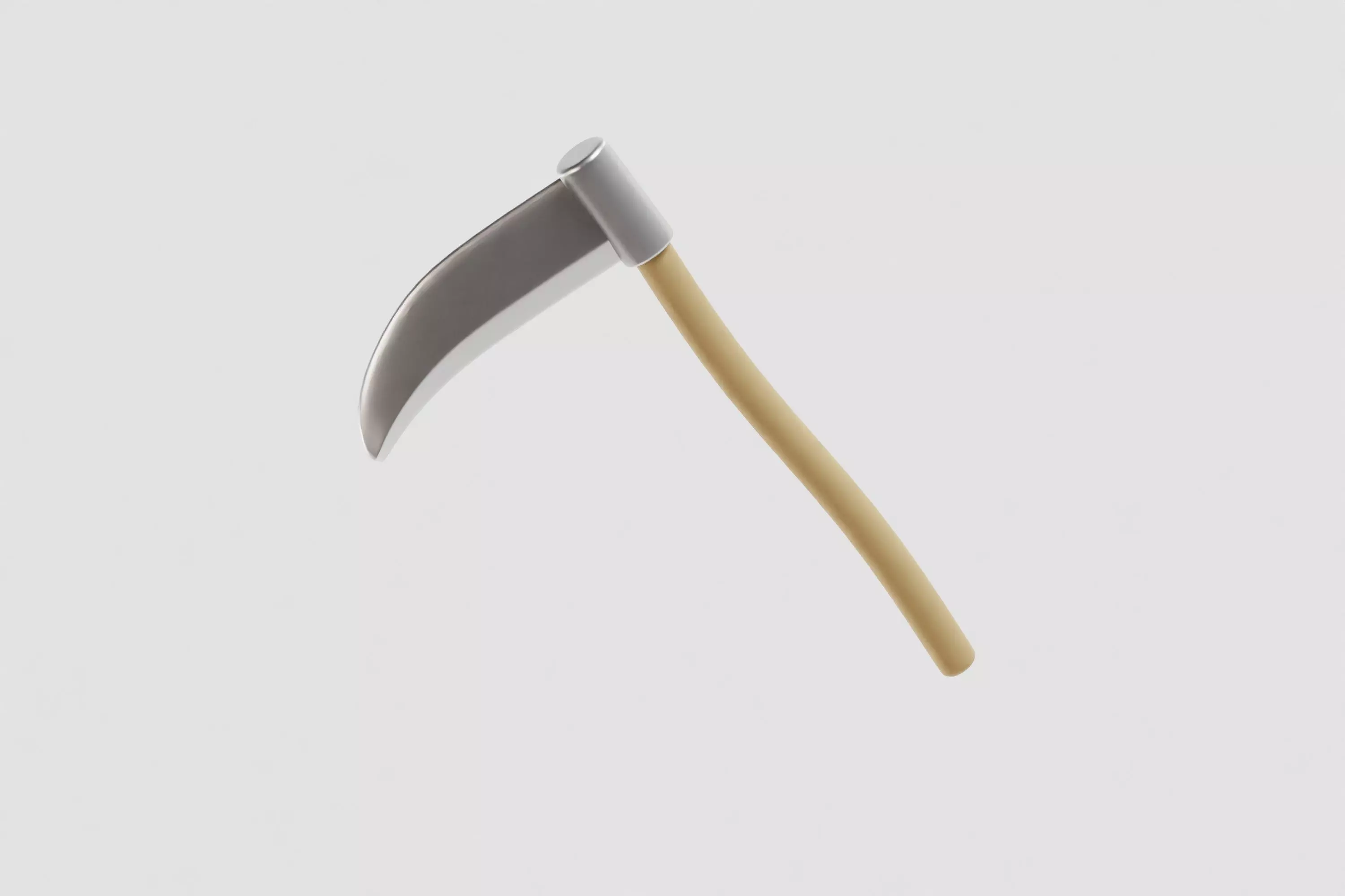 Scythe 3d model Low-poly 3D model_3