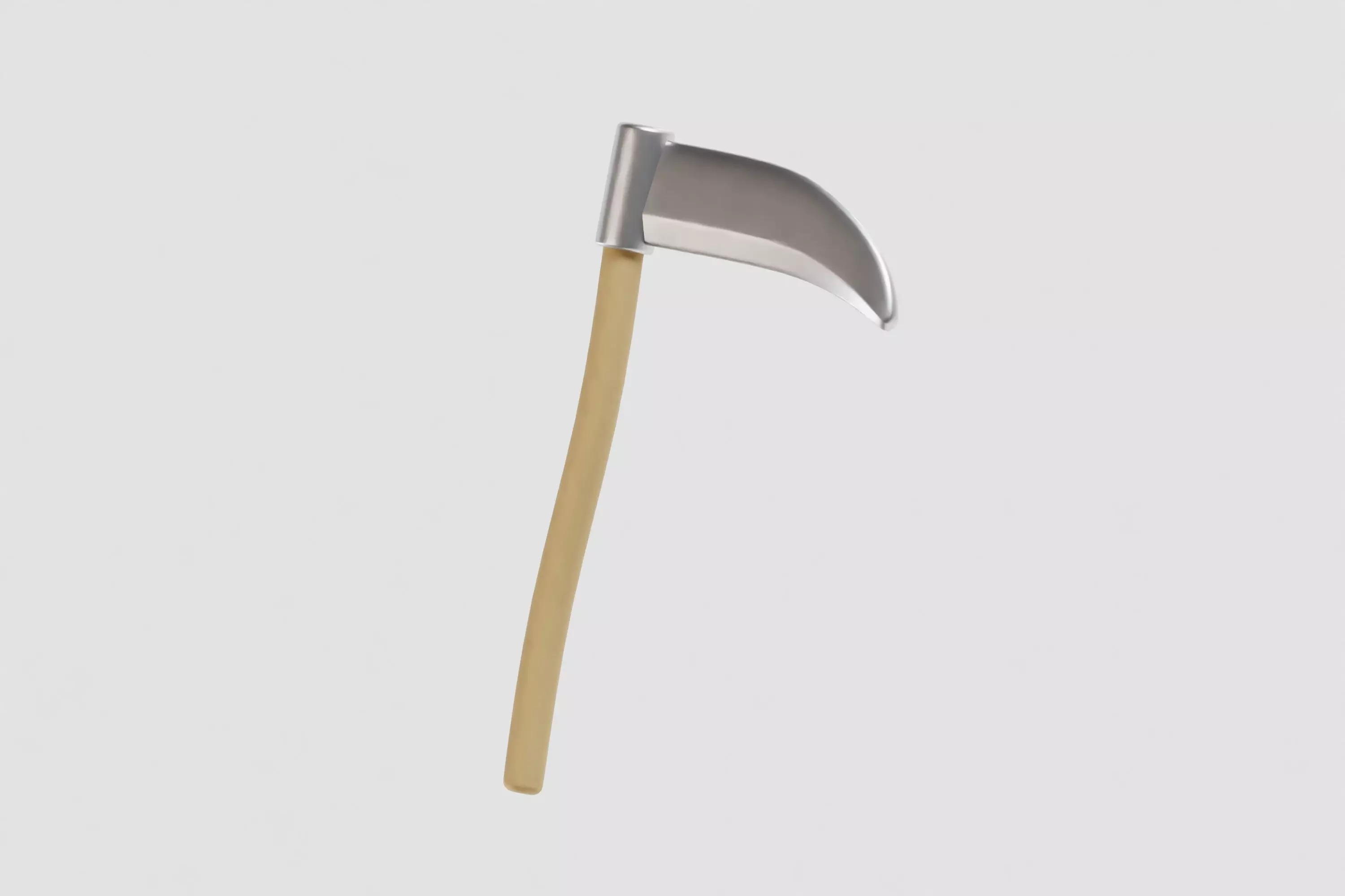 Scythe 3d model Low-poly 3D model_5