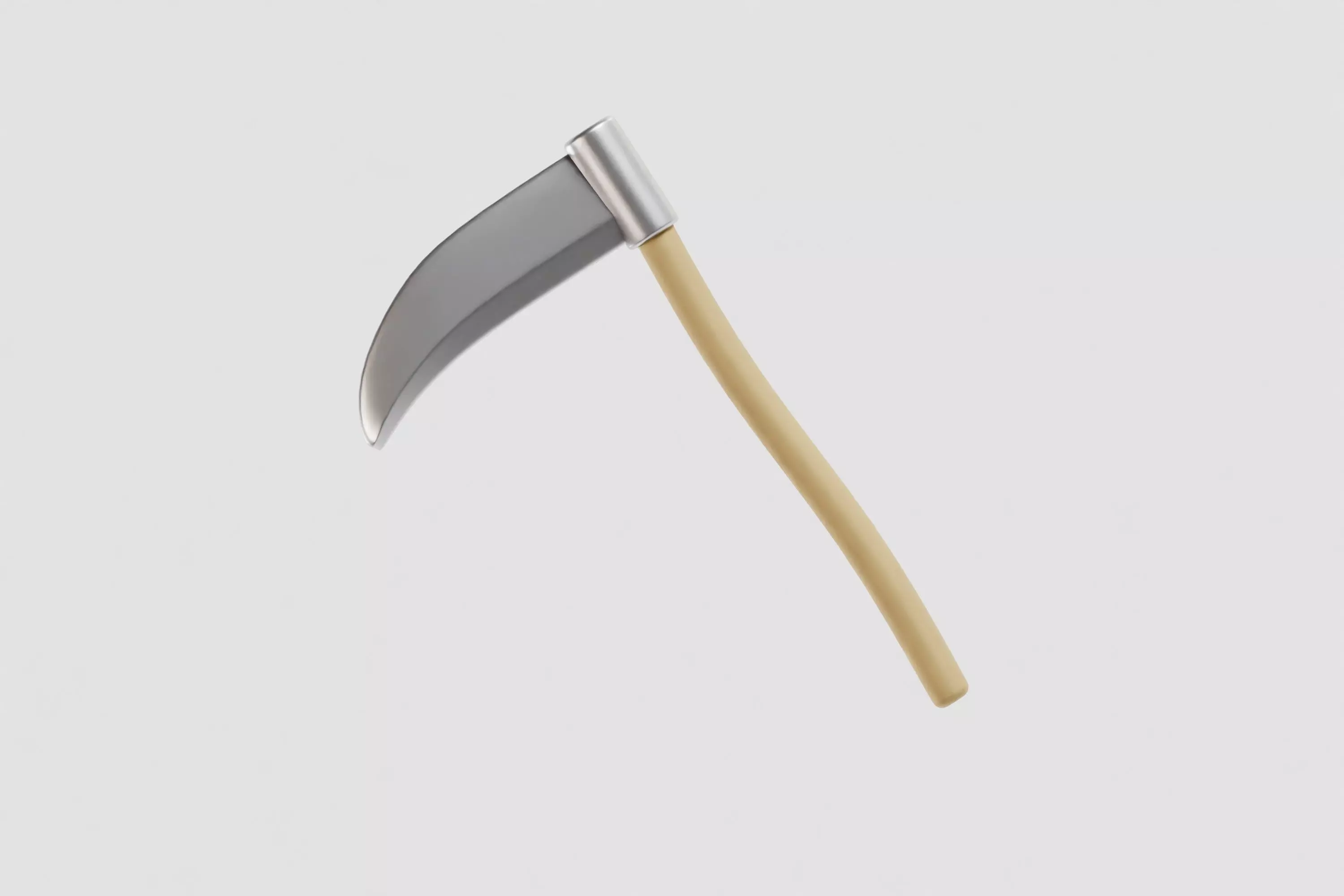 Scythe 3d model Low-poly 3D model_1