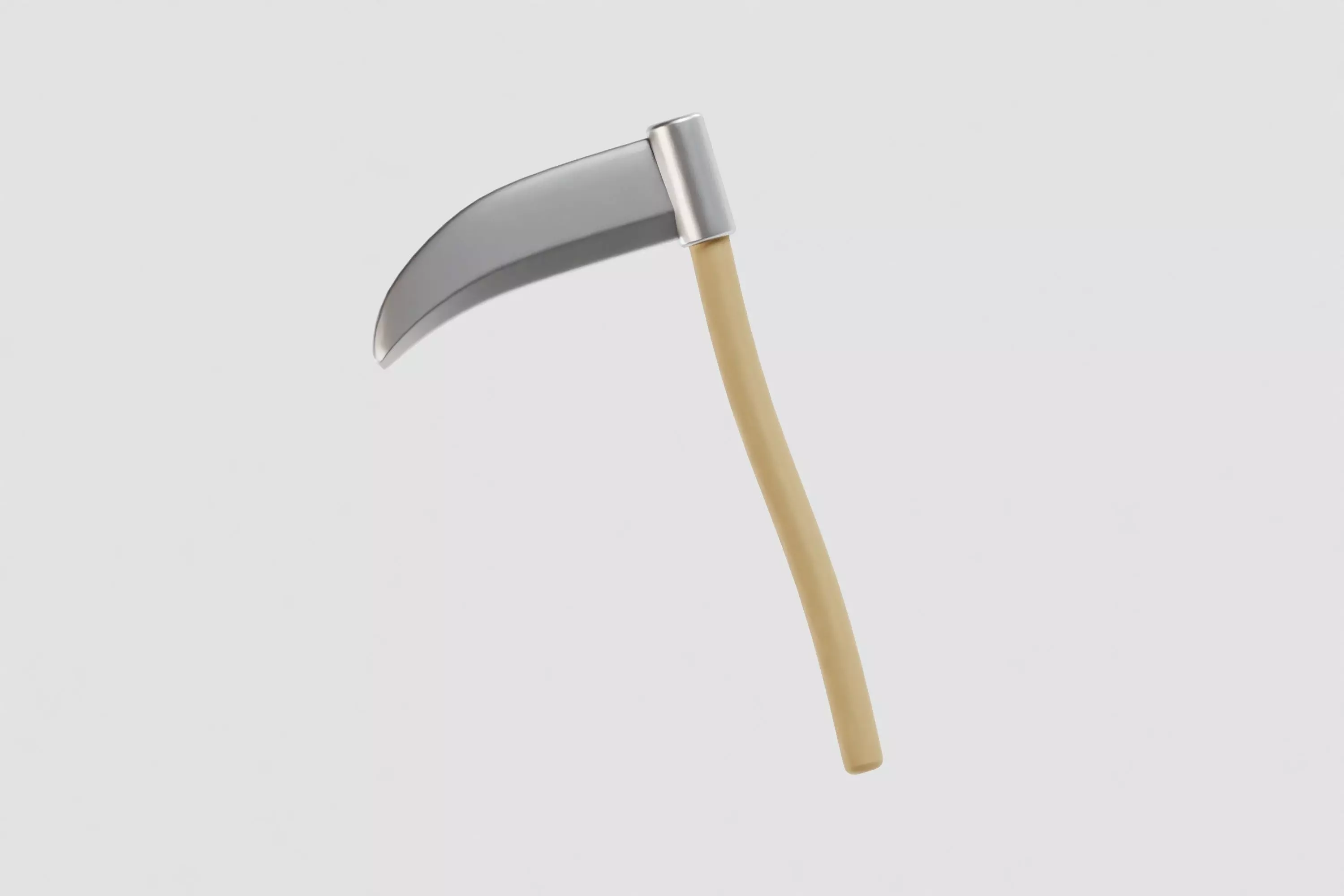 Scythe 3d model Low-poly 3D model_2