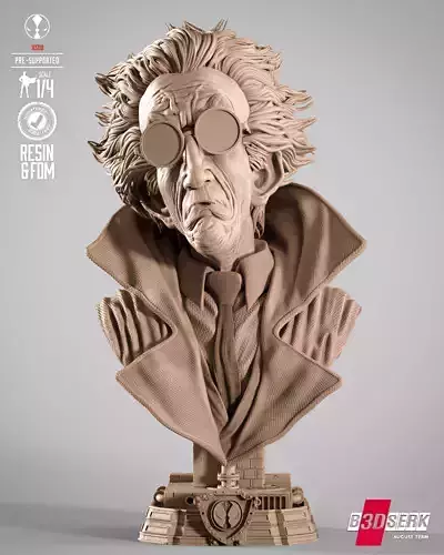 B3DSERK Twitch Portrait Bust
