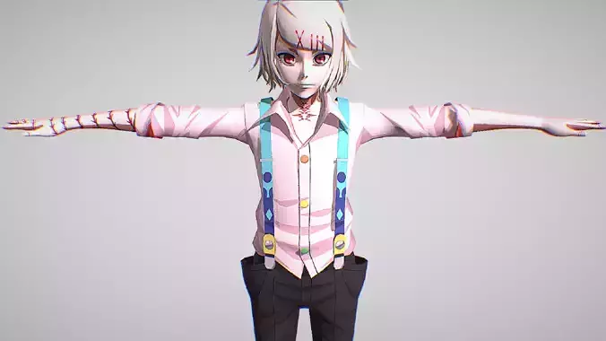 Juuzou Suzuya - Tokyo Ghoul - Re-Birth - Cute Anime Characters