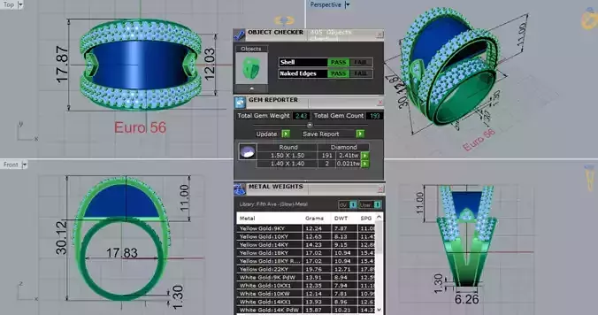 Two-tone Gold Ring with Coral and Diamonds Model jr00212