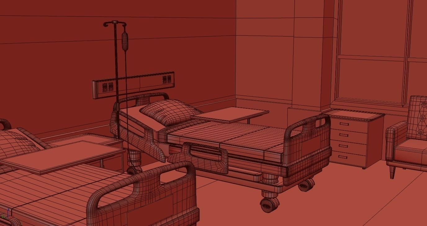 CARTOON DOCTOR MAN AND WOMEN 3D model_30