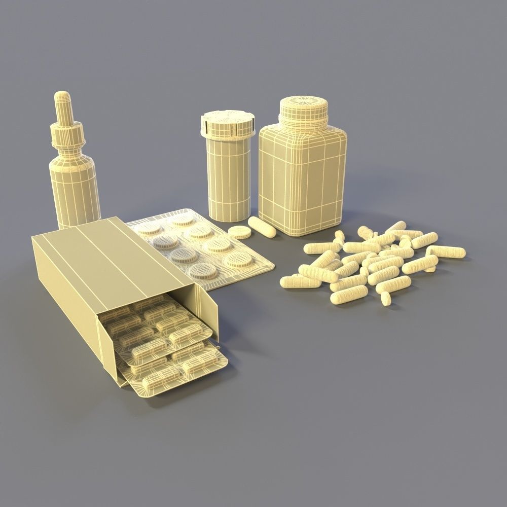 CARTOON DOCTOR MAN AND WOMEN 3D model_32