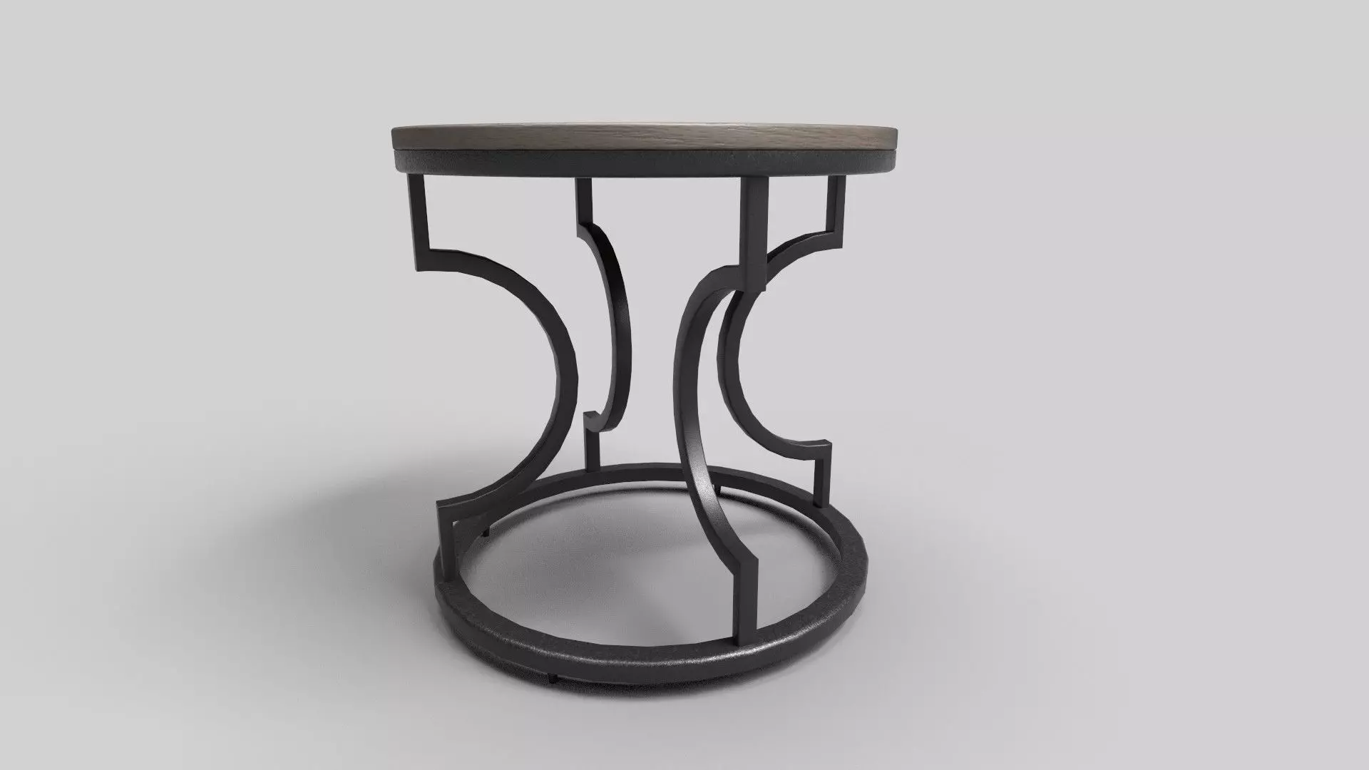 Round Table CG61 3D model_1