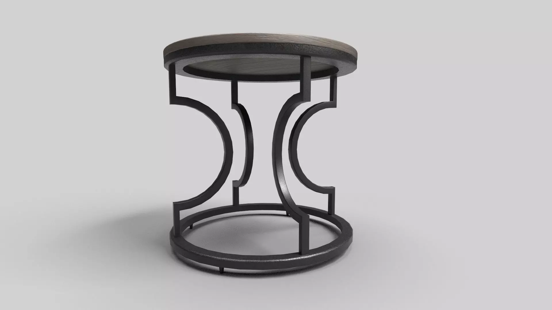 Round Table CG61 3D model_2