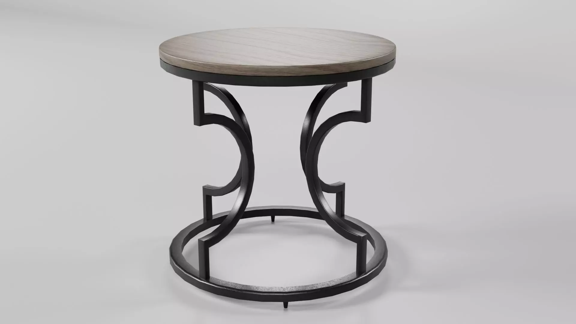 Round Table CG61 3D model_3