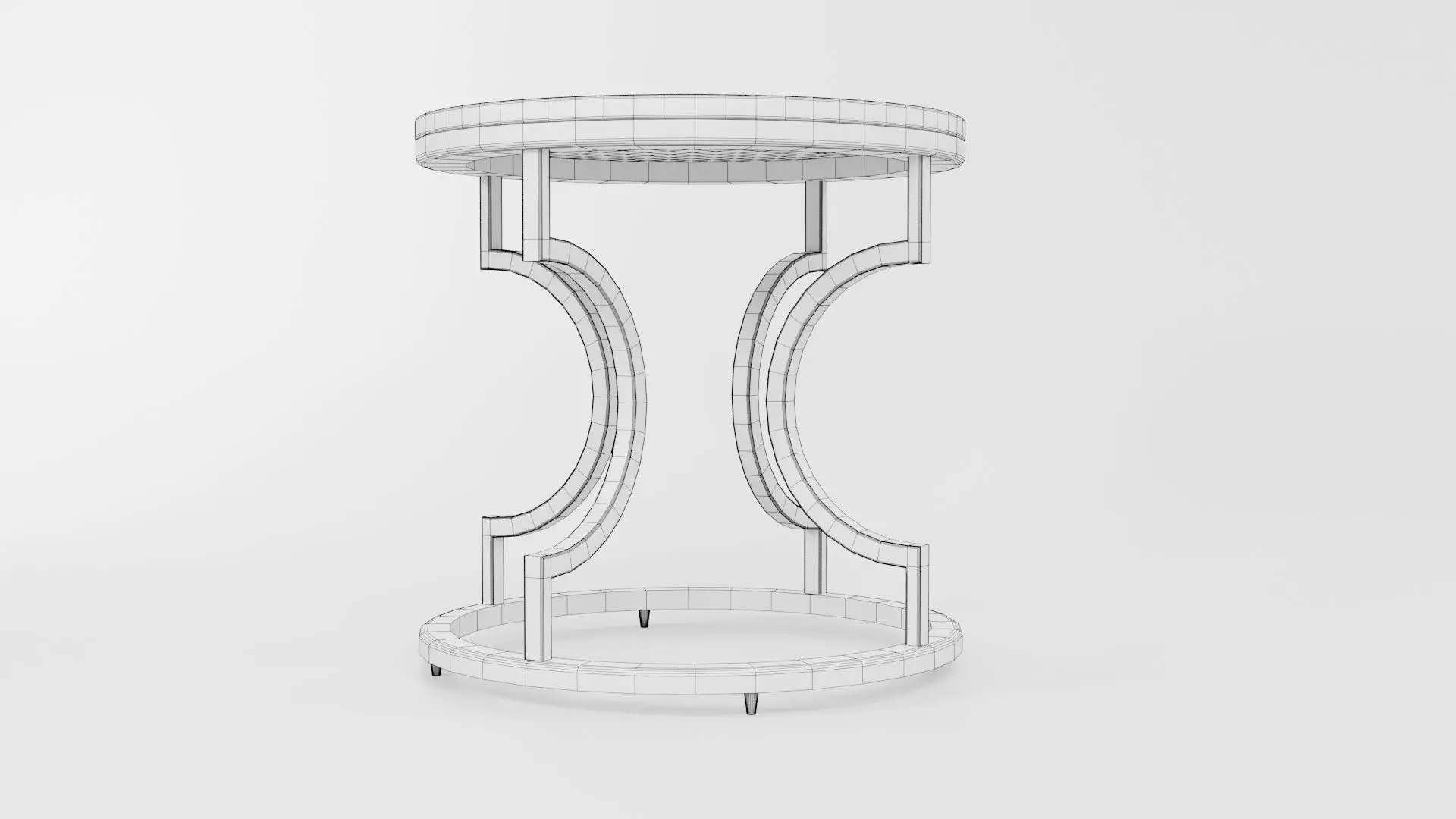 Round Table CG61 3D model_5