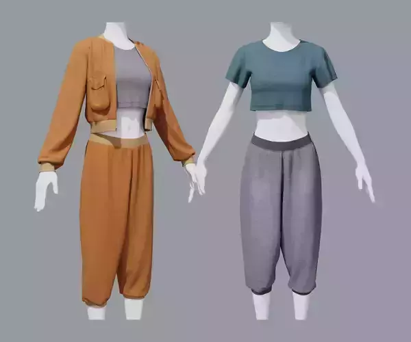 Aladdin women sports costume