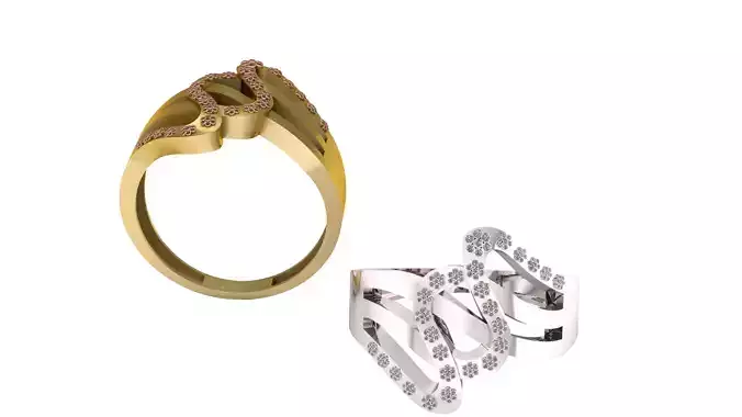 Ruby Cluster Link Bracelet