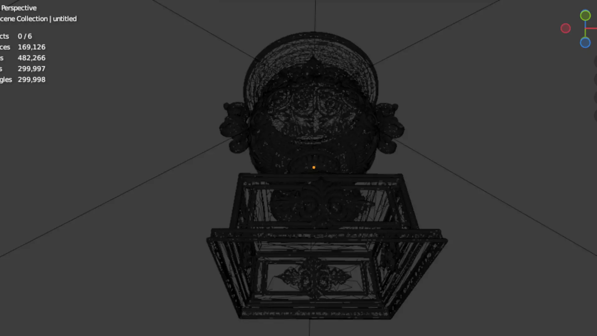 Classical urn decorative onlay cnc 3d printing stl 02 3D print model_6