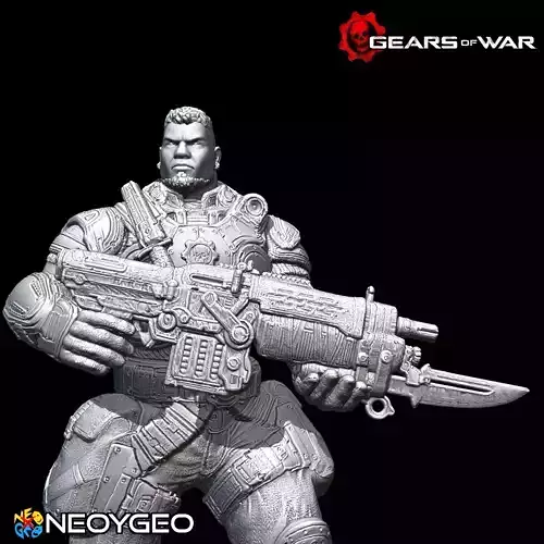 DOMINIC DOM SANTIAGO - GEARS OF WAR