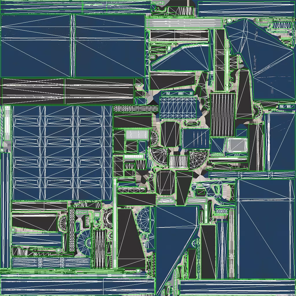 Old Hopper Wagon Low-poly PBR Low-poly 3D model_33