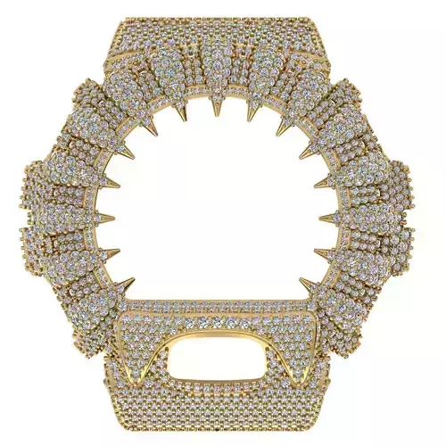 Watch case compatible with DW-6900 3D print model 3D print model