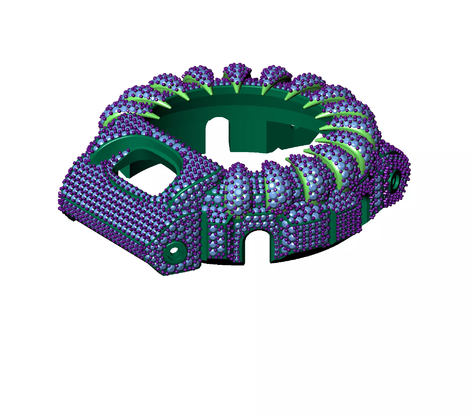 Watch case compatible with DW-6900 3D print model 3D print model_6