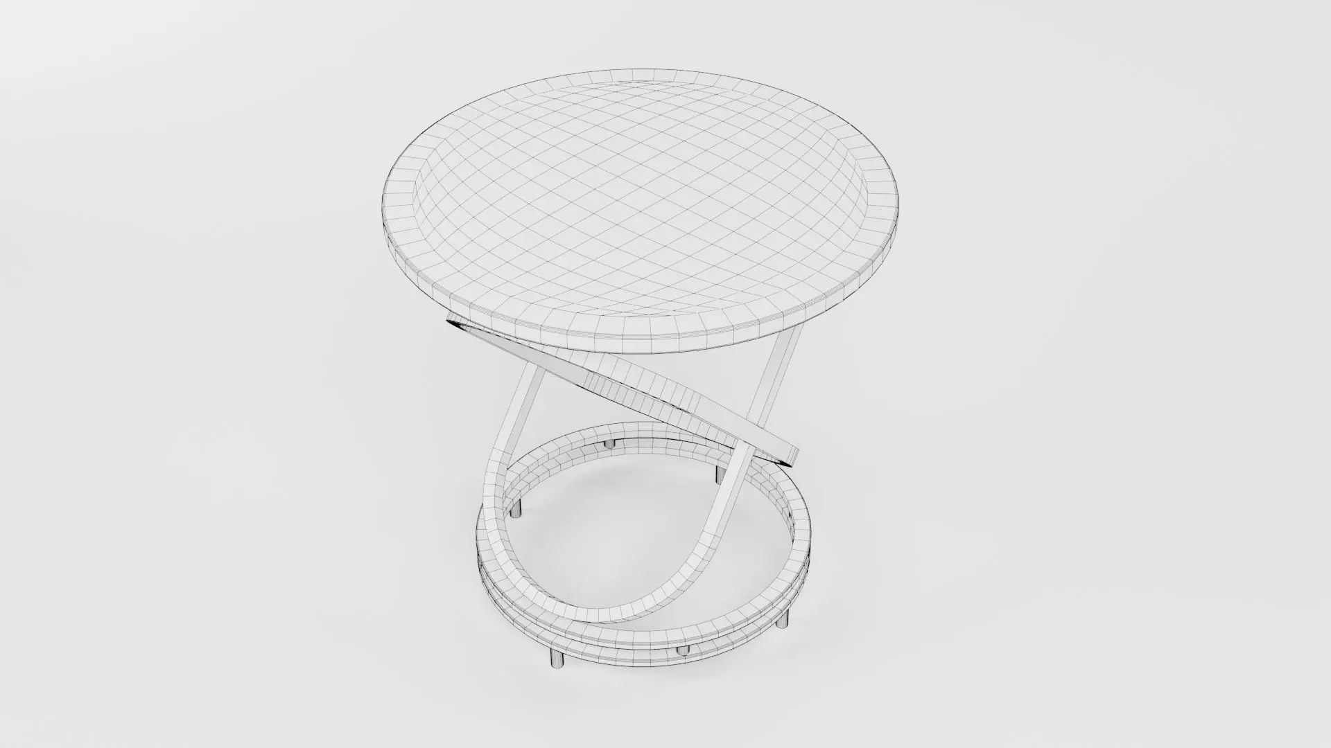 Round Table CG71 3D model_6