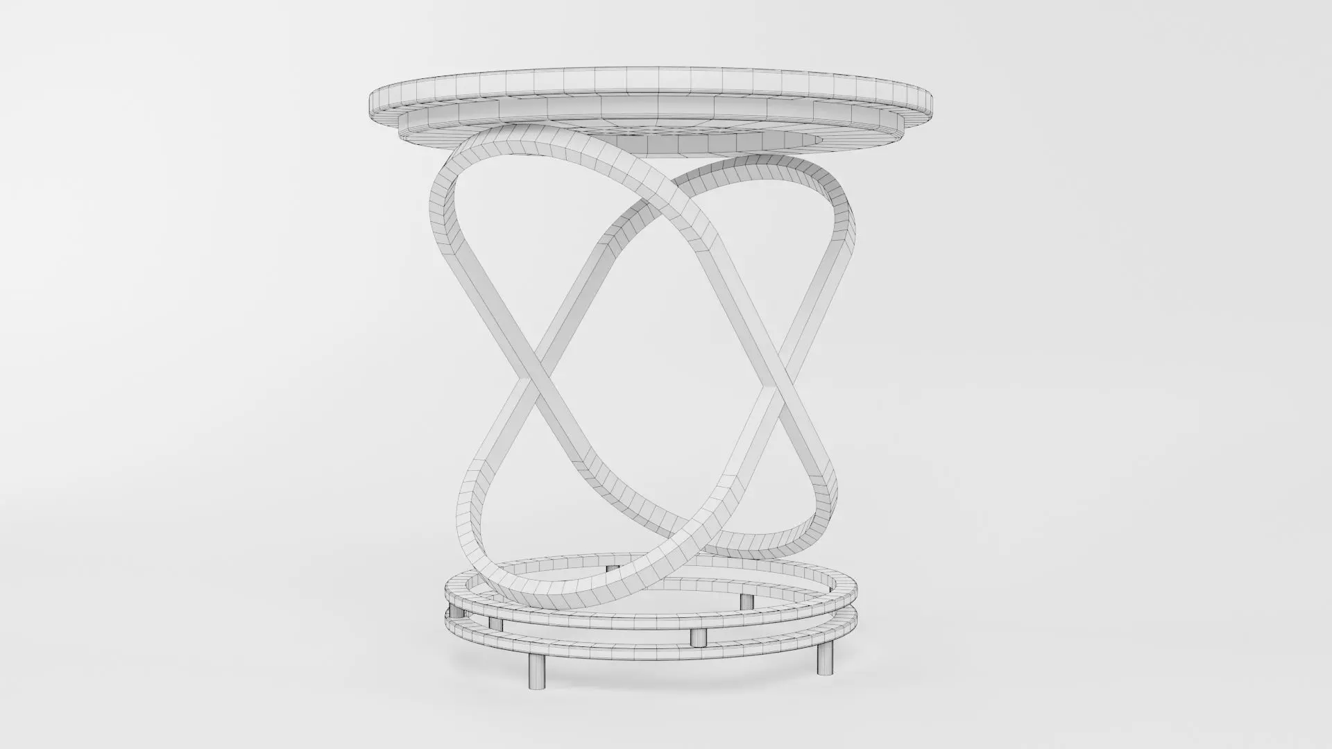 Round Table CG71 3D model_5