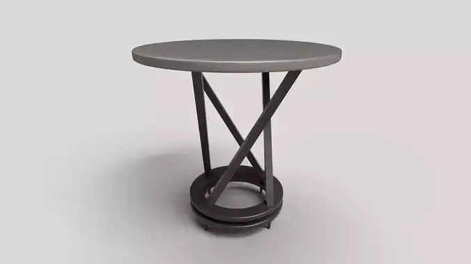 Round Table CG73 3D model