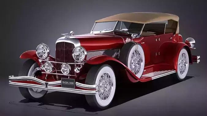 Duesenberg Convertible SJ LA Grand Dual-Cowl Phaeton 1935