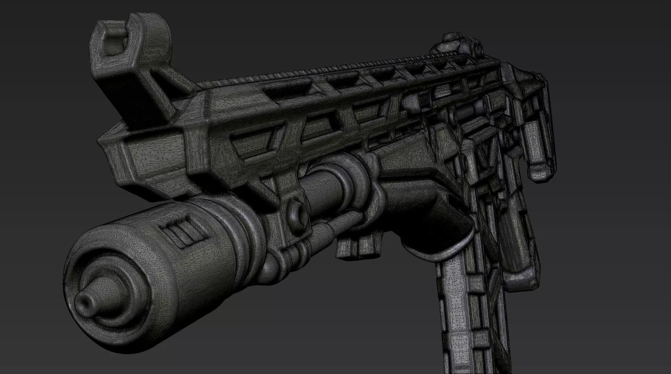 3D Printable Sci-Fi Weapon Part 10 3D model_9