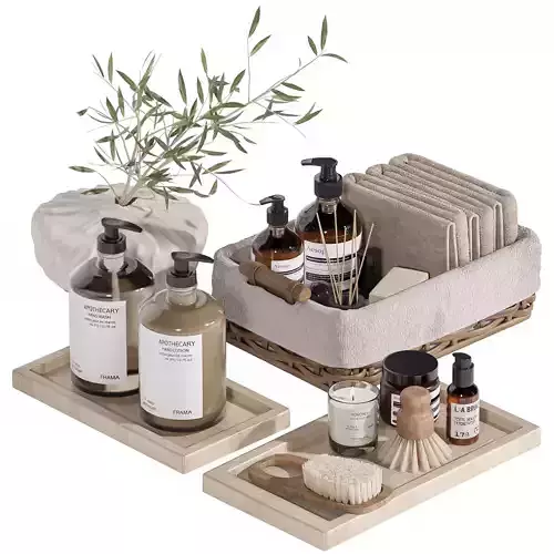 Bathroom decorative set H55