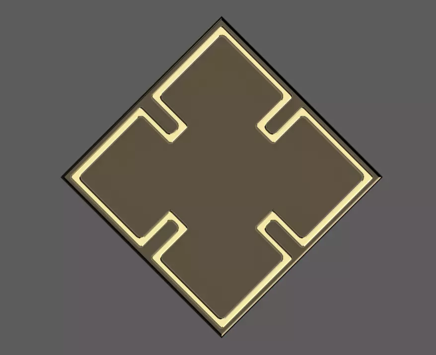 Gears of War 4 - Kait Diaz Locust medallion 3D print model_1