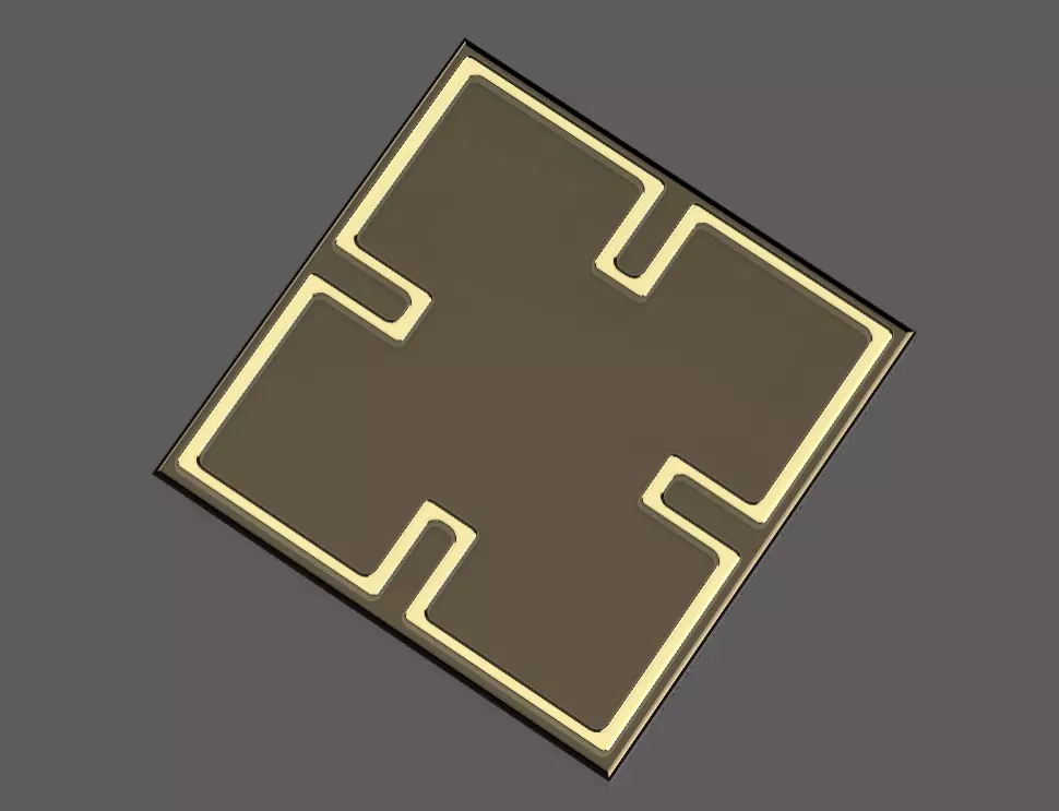 Gears of War 4 - Kait Diaz Locust medallion 3D print model_0