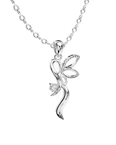 Light Jewelry Diamond Pendent 3D ShowCase- X008-V2