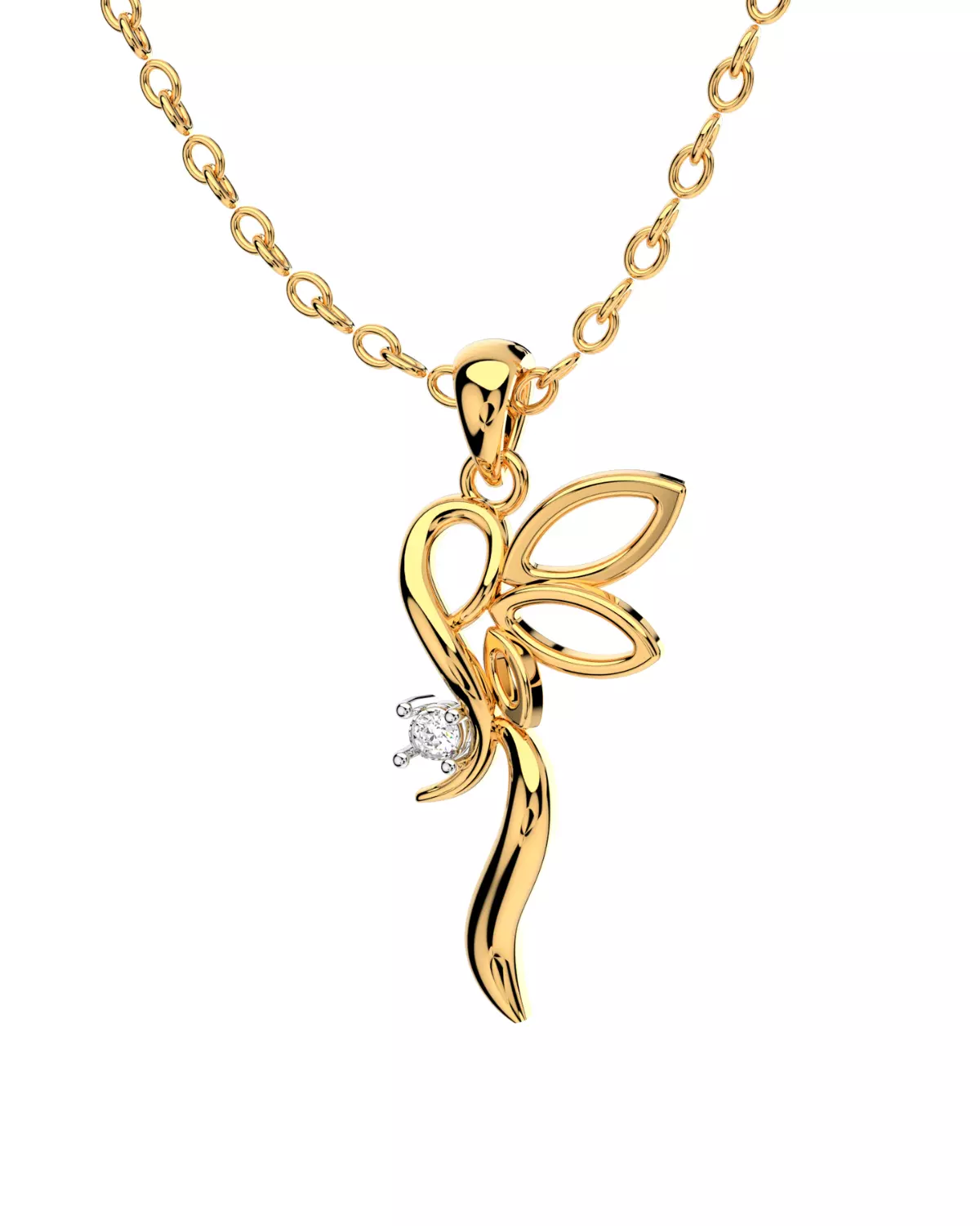 Light Jewelry  Diamond Pendent 3D ShowCase- X008-V3 3D print model_0