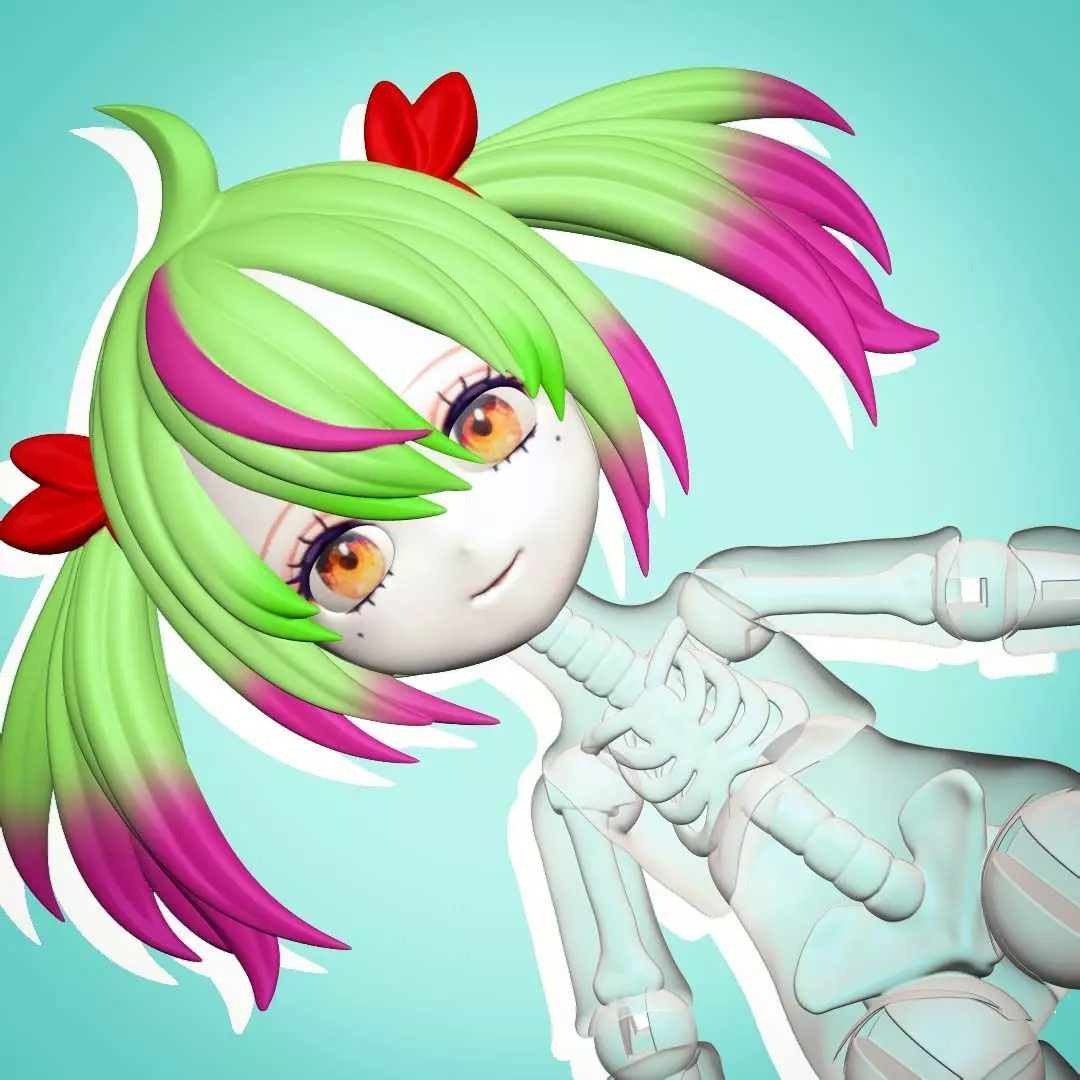 Anya Atelier - Estell Transparent BJD series 3d print file 3D print model