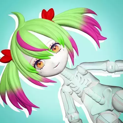 Anya Atelier - Estell Transparent BJD series 3d print file