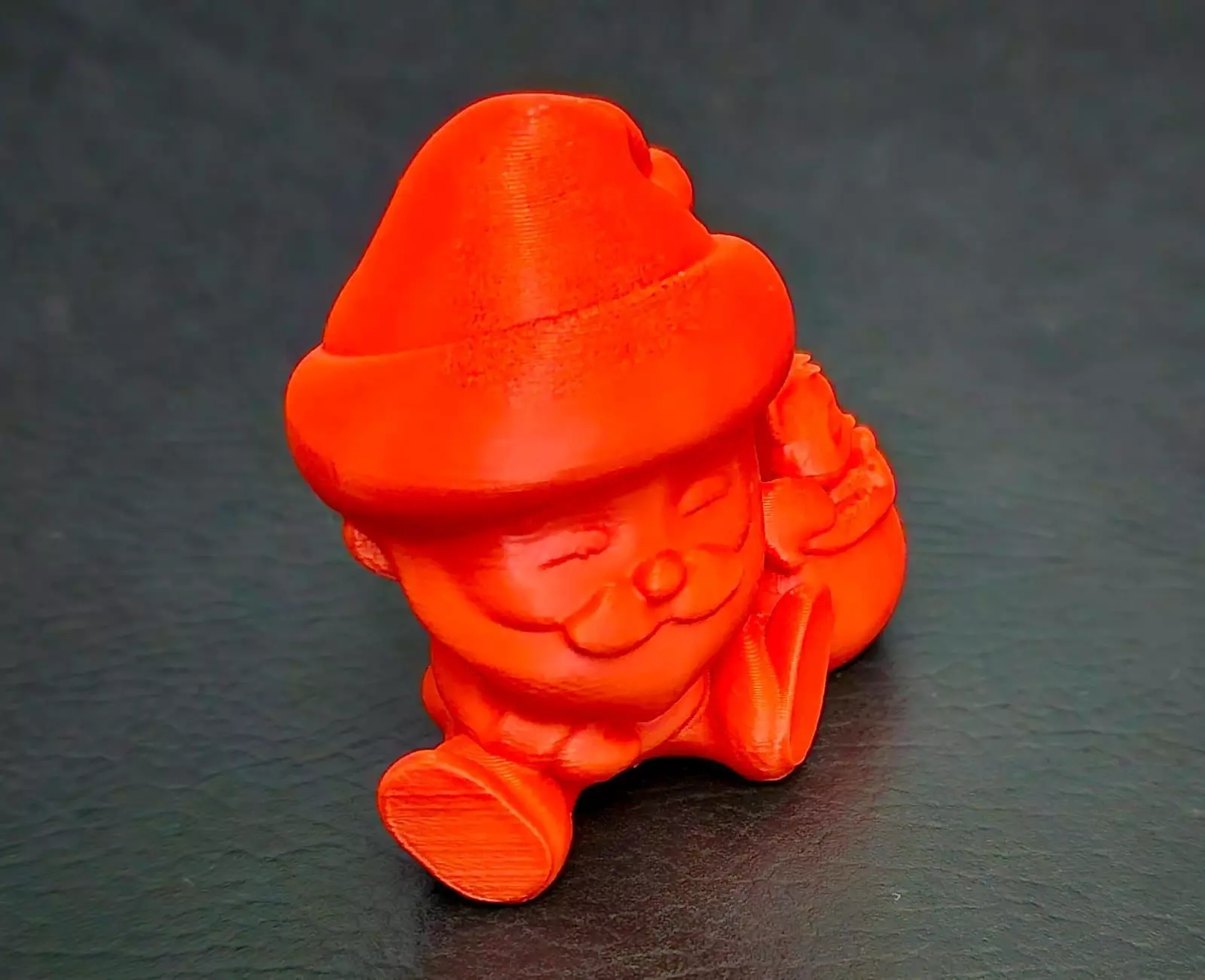 Santa Claus and Cat 3D print model_10