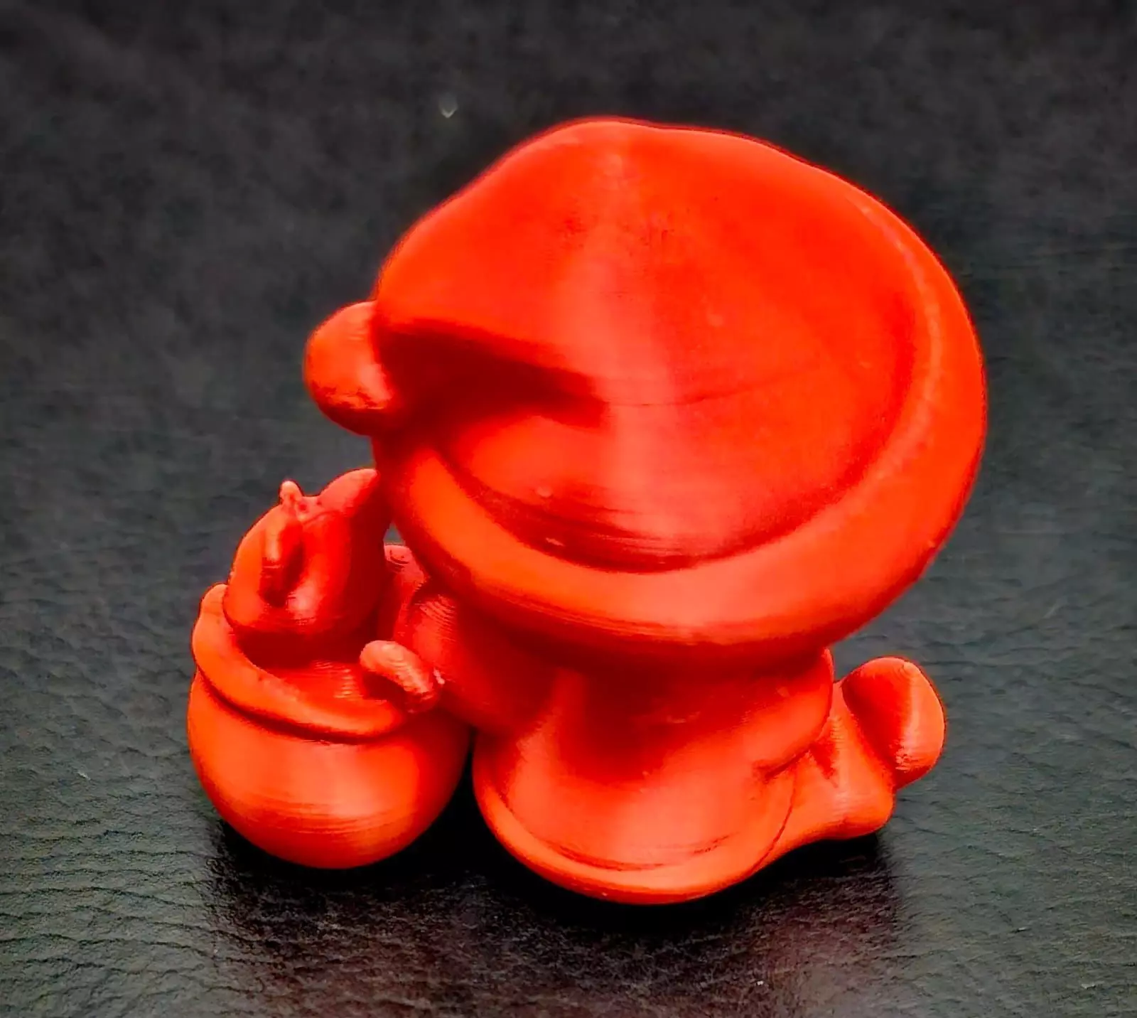 Santa Claus and Cat 3D print model_9