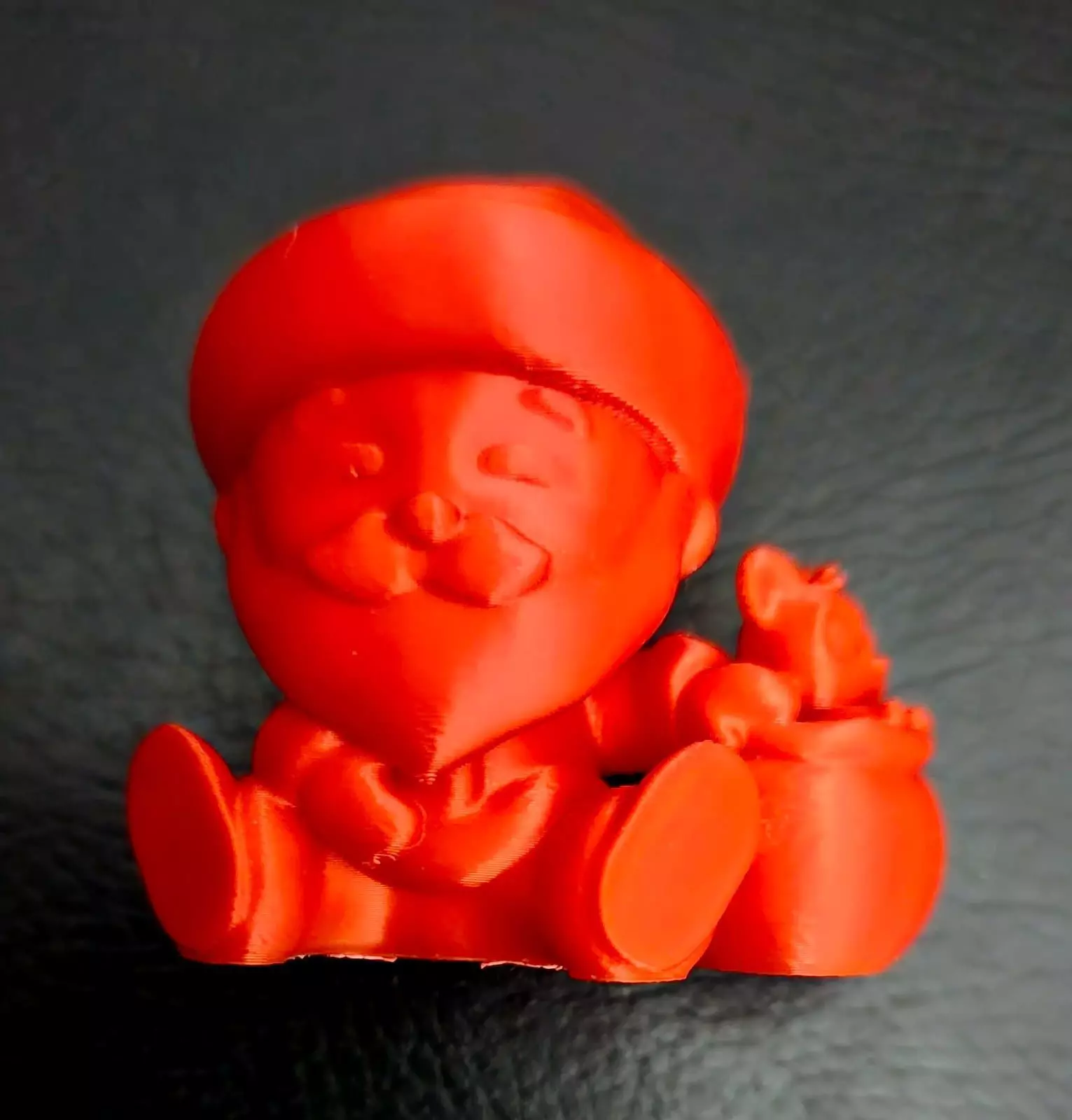 Santa Claus and Cat 3D print model_12