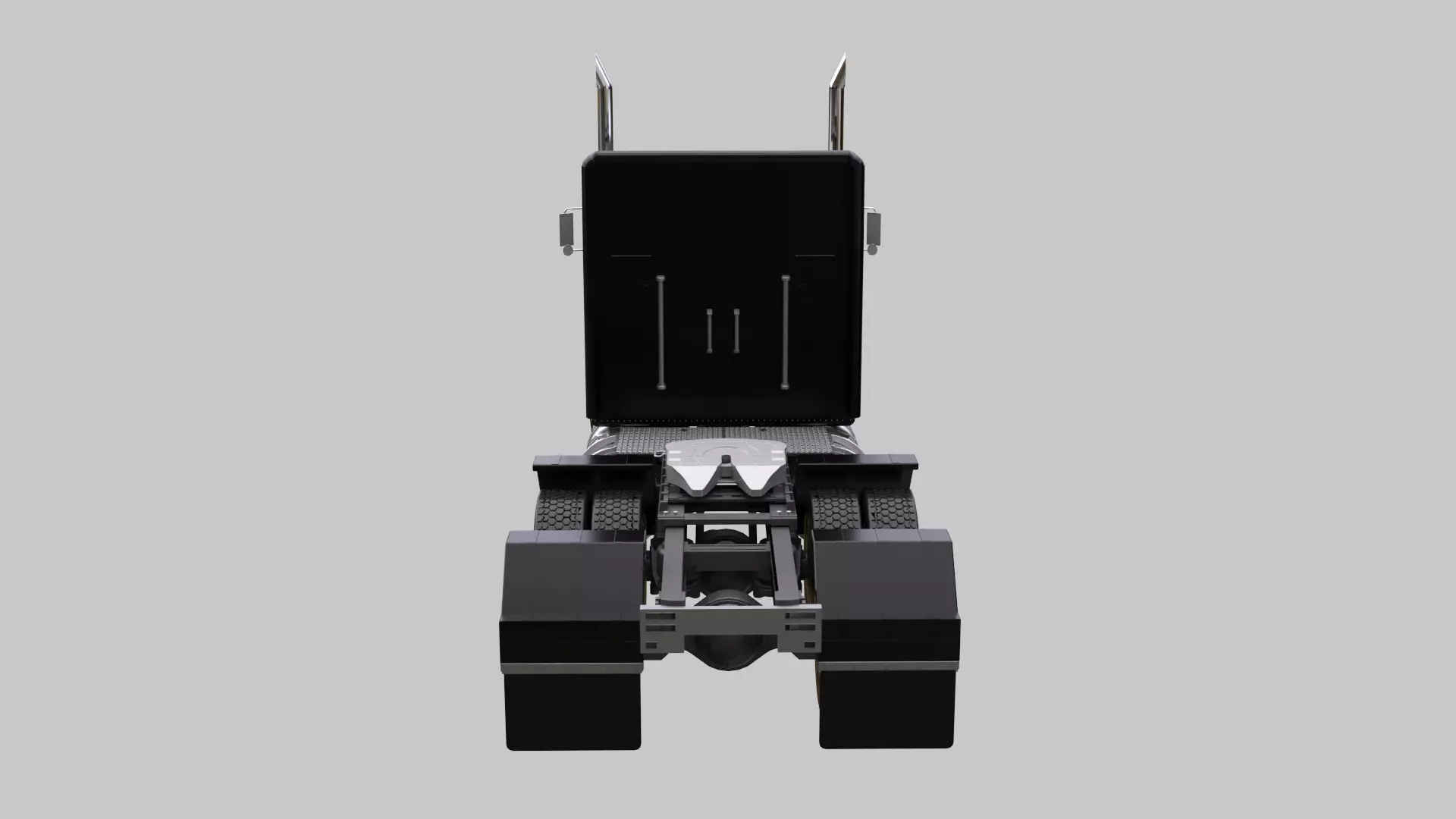 Peterbuilt Truck Free 3D model_3