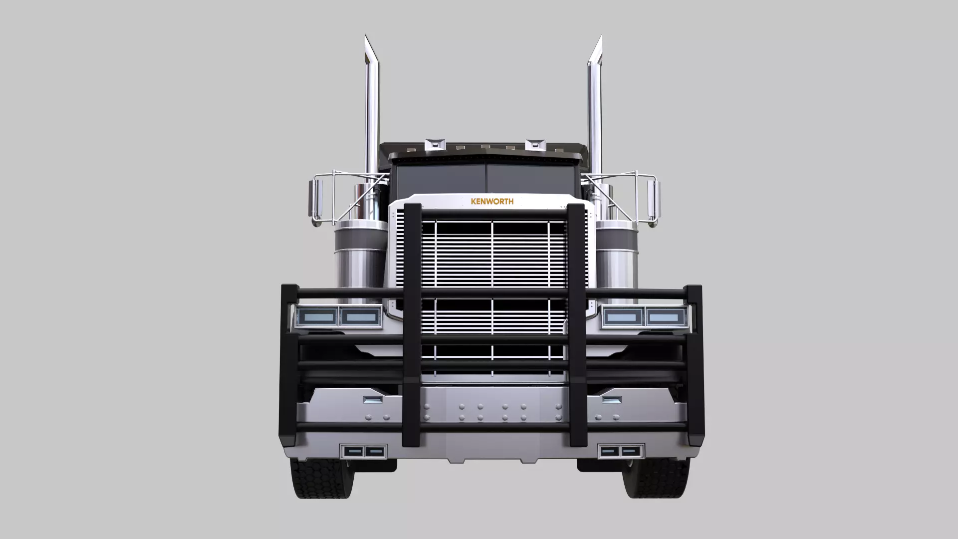 Peterbuilt Truck Free 3D model_6