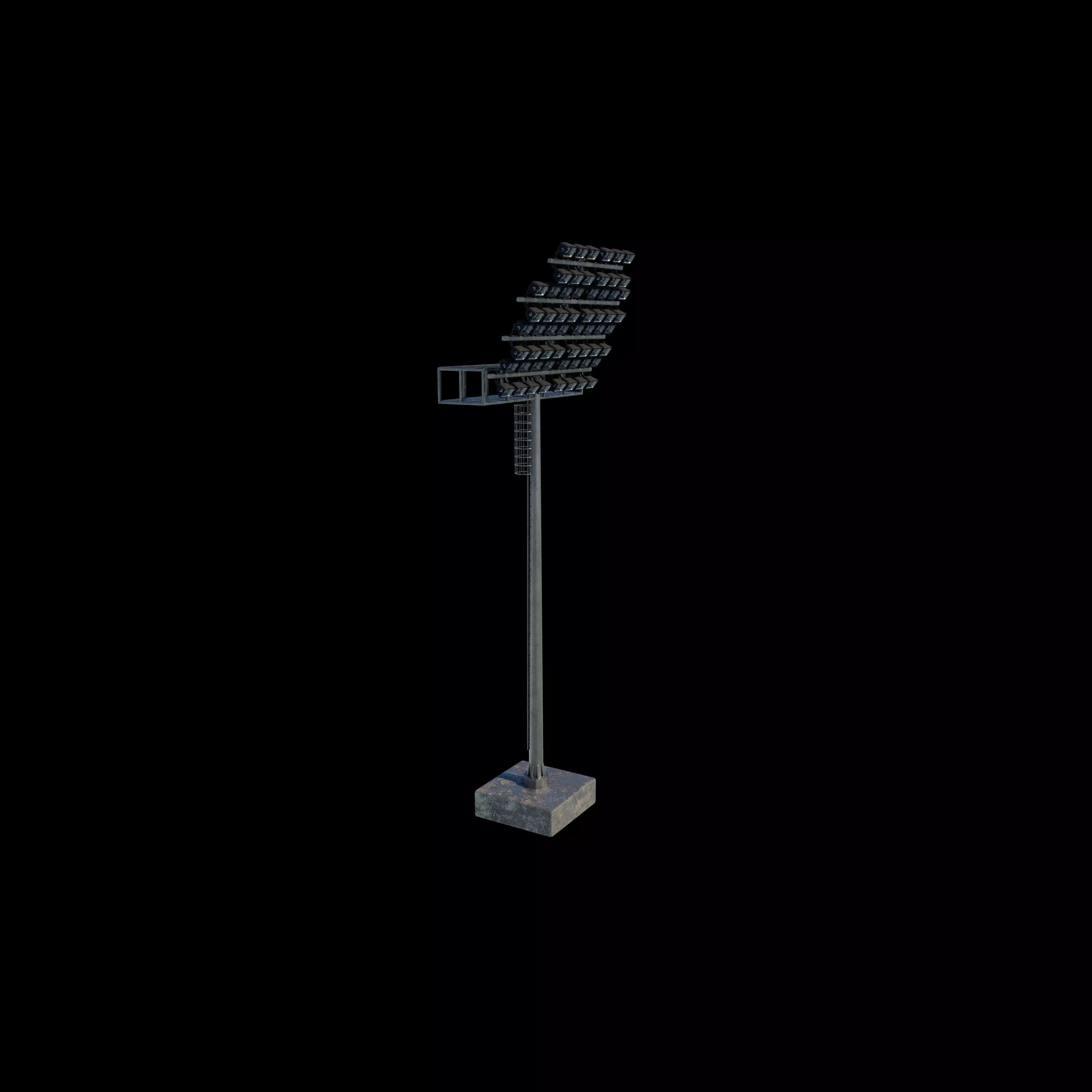 Stadium Light Tower 05 3D model_0