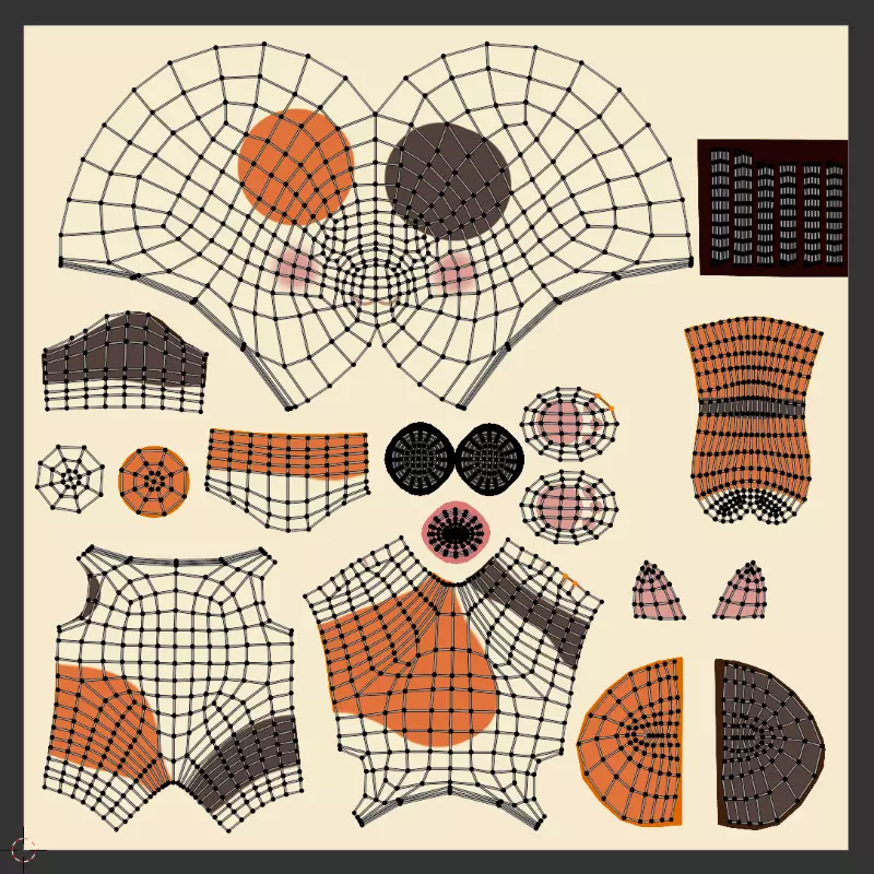 Cartoon Cat and Dog Shiba Chibi Kawaii Characters  Animals Pack  Low-poly 3D model_11