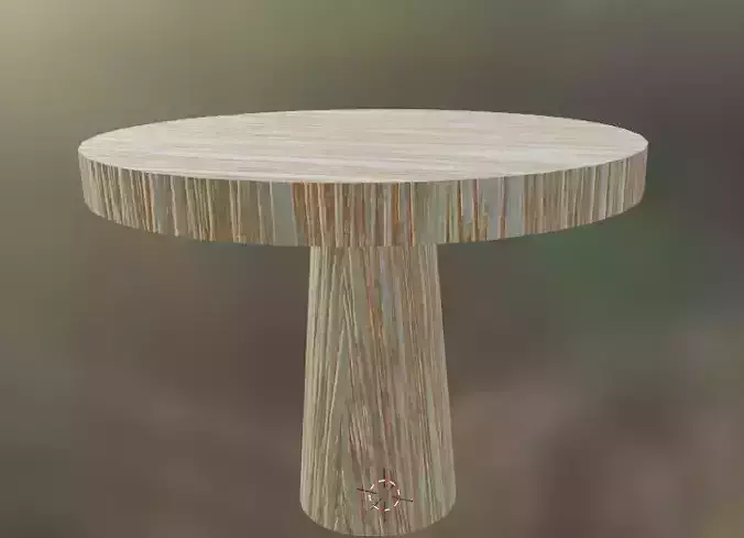 Wooden kitchen table