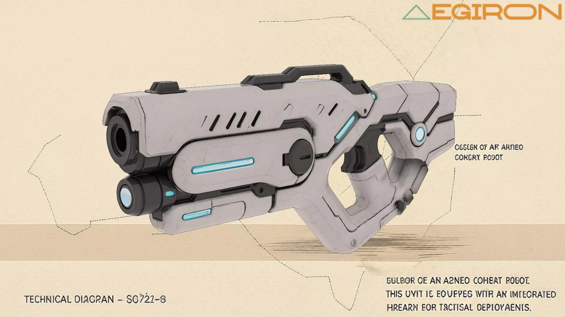 Aegiron Low-poly 3D model_10