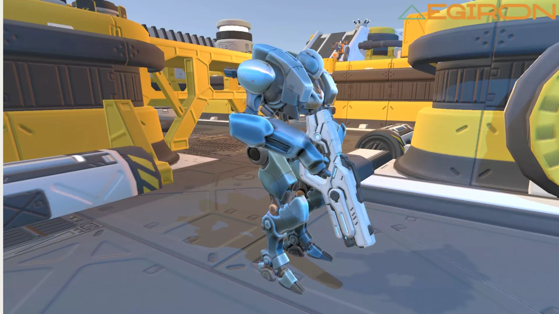 Aegiron Low-poly 3D model_3