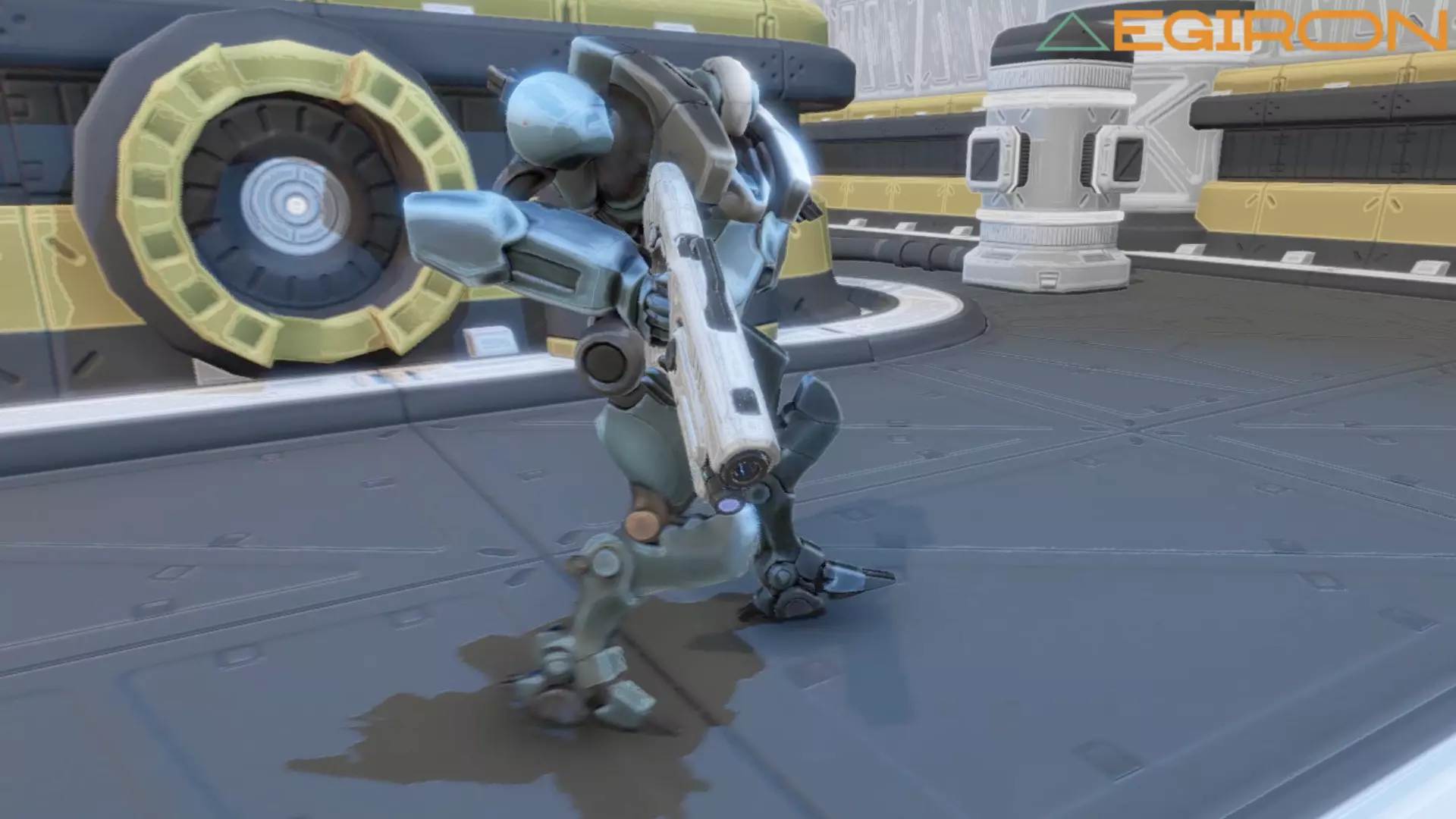 Aegiron Low-poly 3D model_5