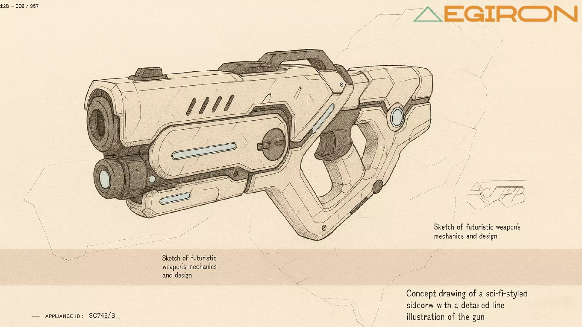 Aegiron Low-poly 3D model_9
