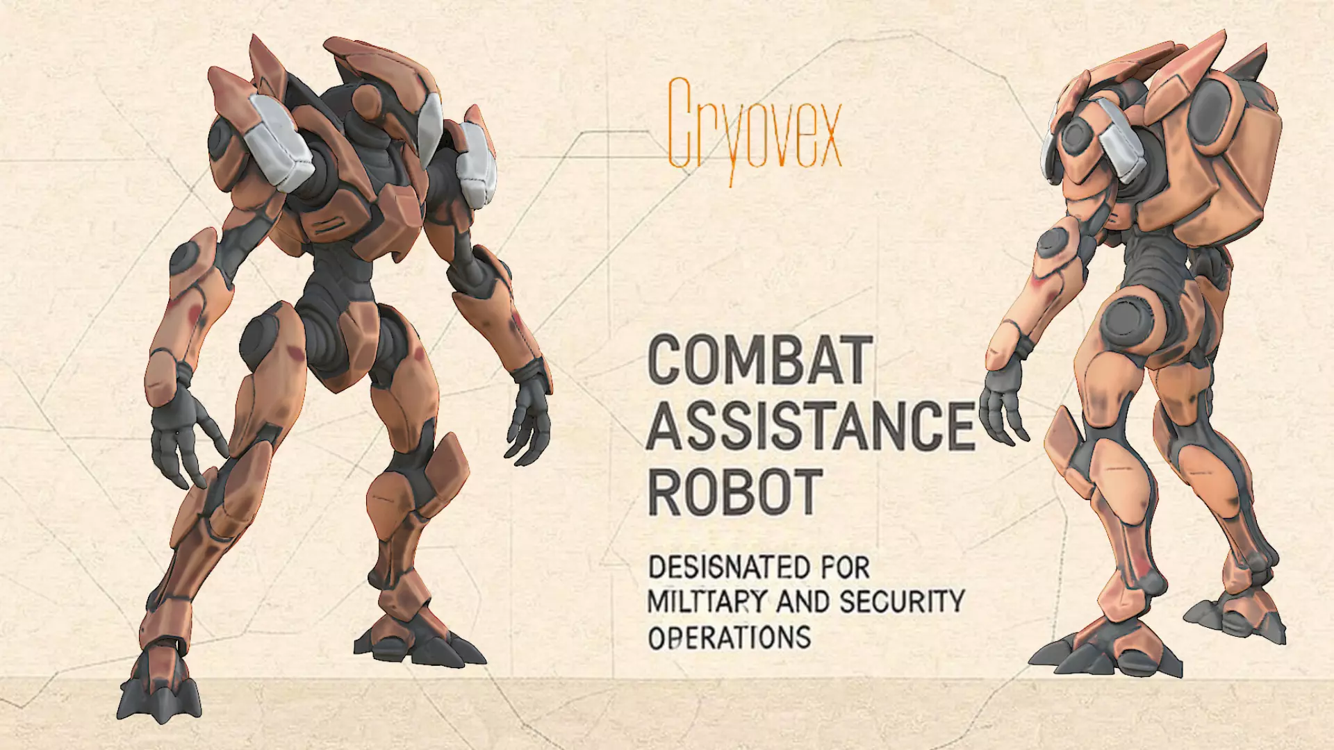 Cryovex Low-poly 3D model