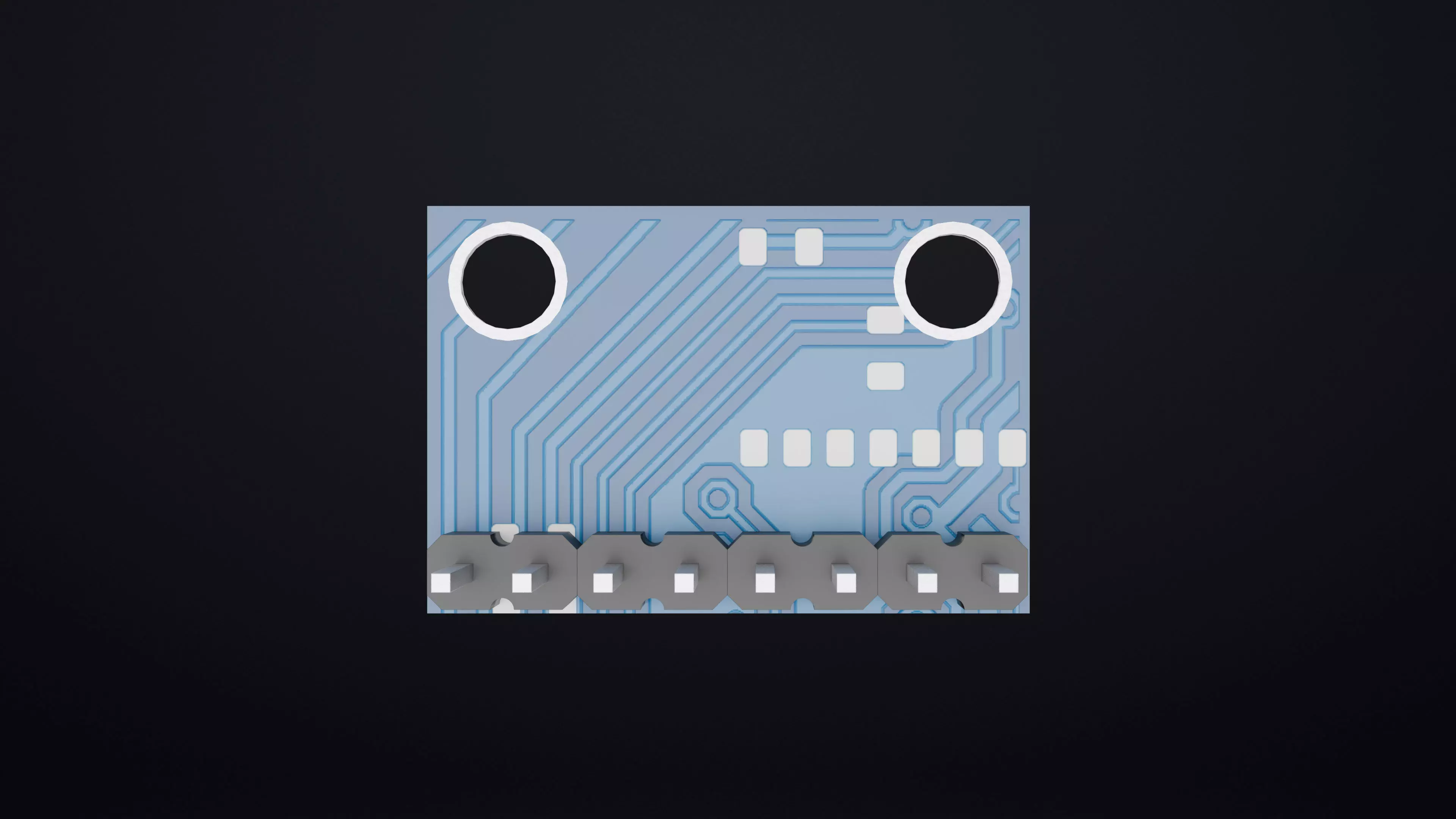 Gyroscope Sensor 3D Model for Arduino Robotics 3D model_3
